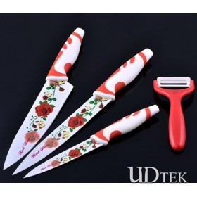 4pcs per set stainless steel kitchen chef knife UDTEK3002